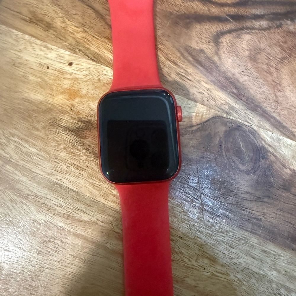 Apple Red Smartwatch